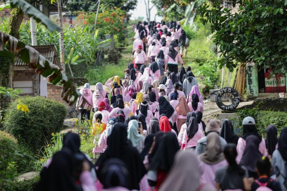 Srikandi Ganjar Lampung Ajak Perempuan Milenial Way Kanan Hidup Sehat