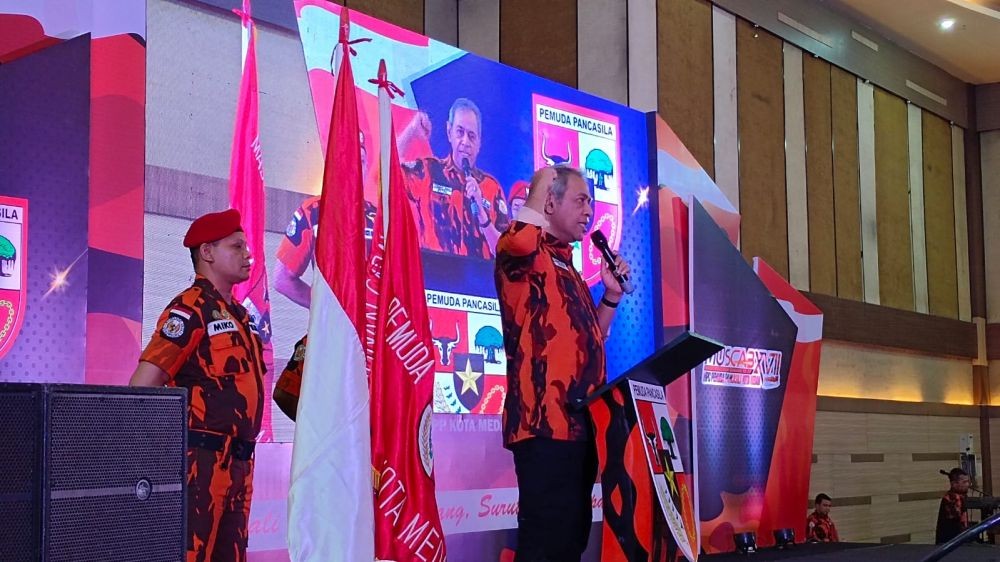 Rahmaddian Shah Terpilih Secara Aklamasi Pimpin Pemuda Pancasila Medan