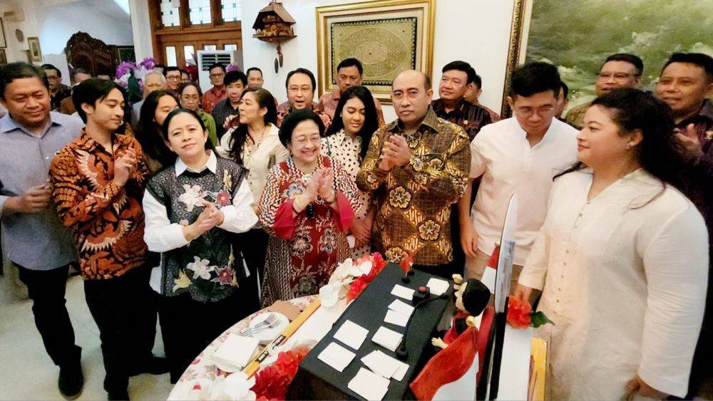 Intip Potret Ulang Tahun Sederhana Megawati Ke-76