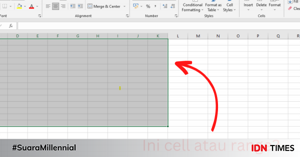 Pengertian Range Dan Cell Dalam Microsoft Excel Udah Tahu