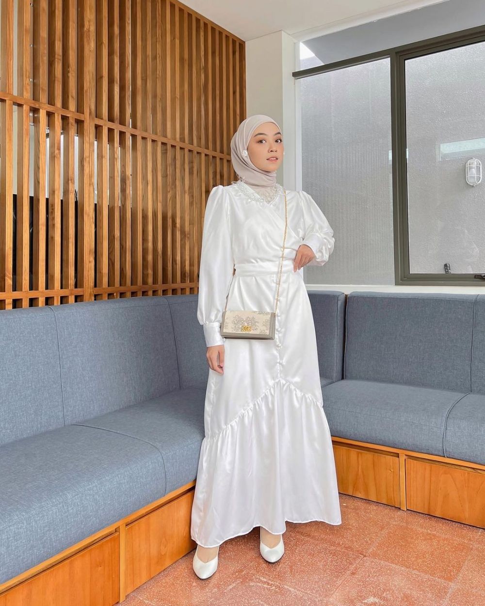 9 Dress Hijab Simple Kekinian Untuk Kondangan, Anti Ribet