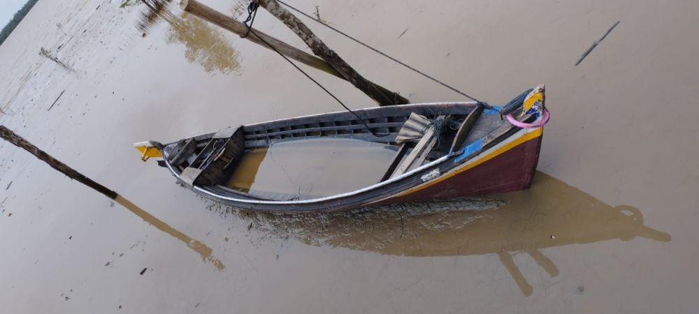 Perahu Nelayan Terbalik di Jambi, Satu Orang Masih Hilang di Laut