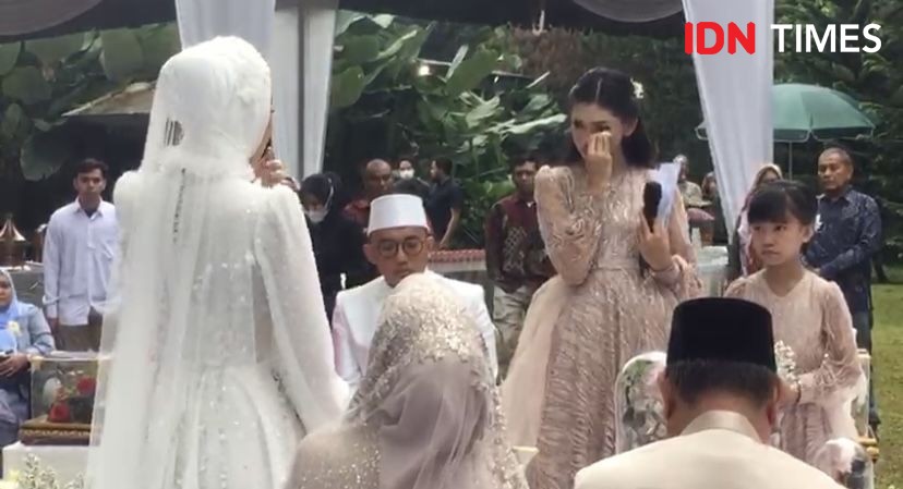 Potret Pernikahan Dahnil Anzar Simanjuntak dengan Muna Soraya 