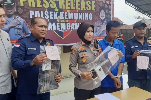 Baru Bebas dari Penjara, Pemuda di Palembang Kembali Tertangkap Mencuri