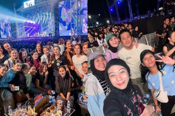 Ada Ashanty hingga Kunto Aji, 10 Potret Artis di Konser Sheila on 7