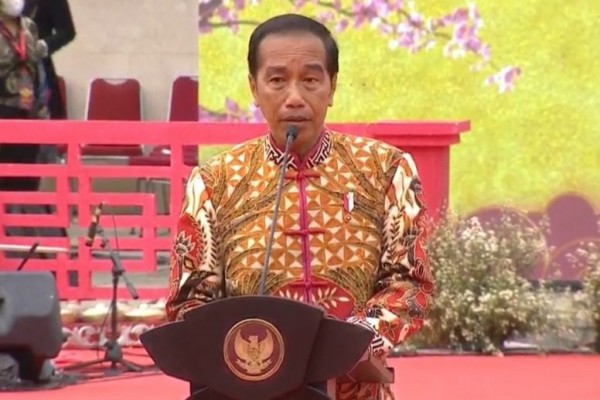 Peringati Imlek, Jokowi Kenang Mal dan Warung Tutup saat COVID 2020