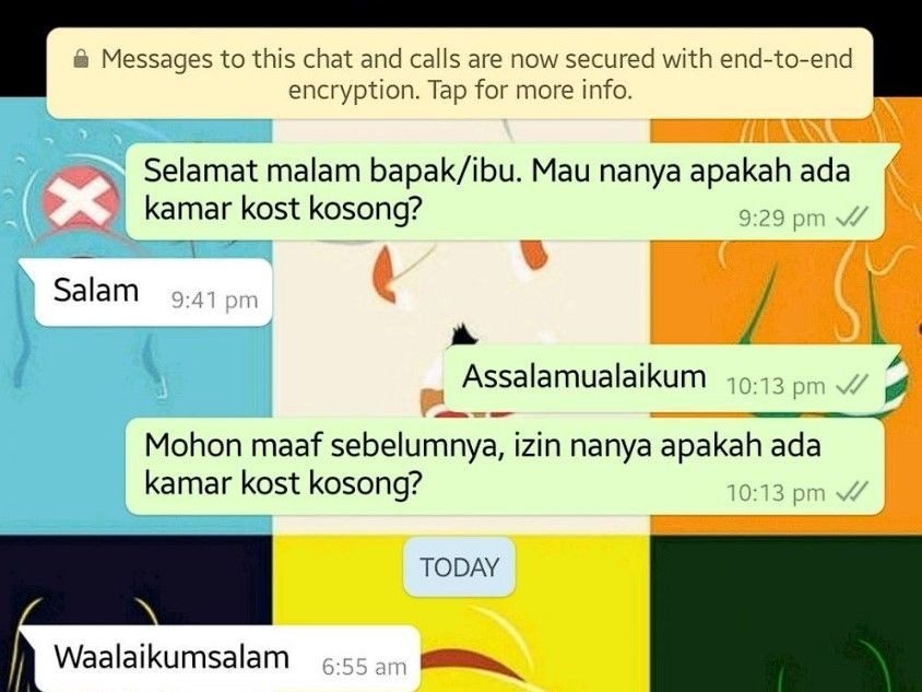 12 Chat Kocak Saat Cari Kos Ending Nya Bikin Tepok Jidat