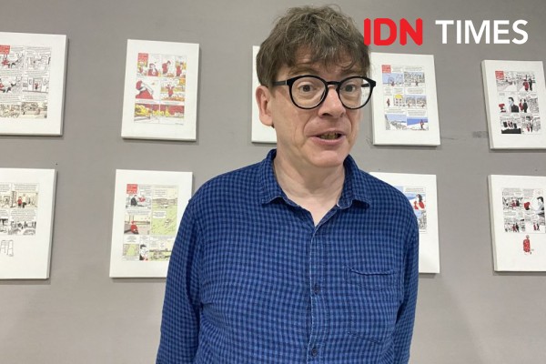 Komikus Prancis Sebut Seniman Komik di Medan Punya Talenta