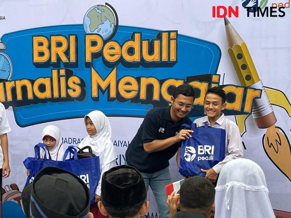 Menginspirasi! BRI Ajak Jurnalis Jadi Guru di MI Al Badriyah Bogor