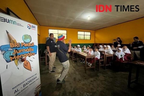 Menginspirasi! BRI Ajak Jurnalis Jadi Guru di MI Al Badriyah Bogor