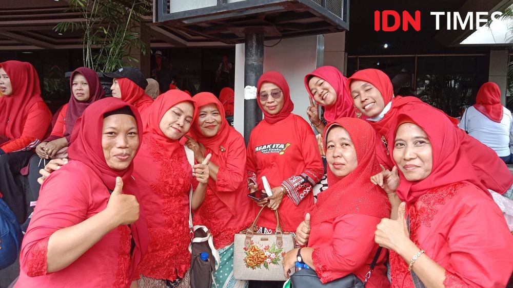 Hadiri Pelantikan Walikota Semarang, Megawati Bareng Dengan Ganjar