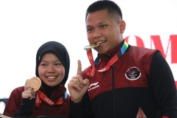 Indonesia Cetak Sejarah di ISSF World Cup Rifle/Pistol 2023