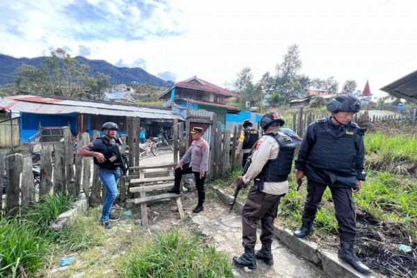 KKB Berulah, Seorang Warga Ditembak di Intan Jaya