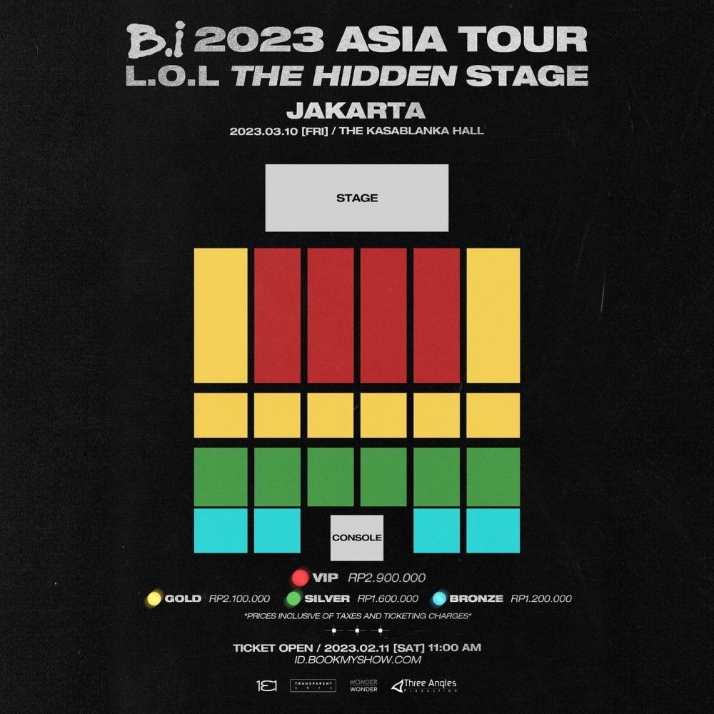 Harga Tiket Konser B.I Di Jakarta 2023 Dan Cara Membelinya