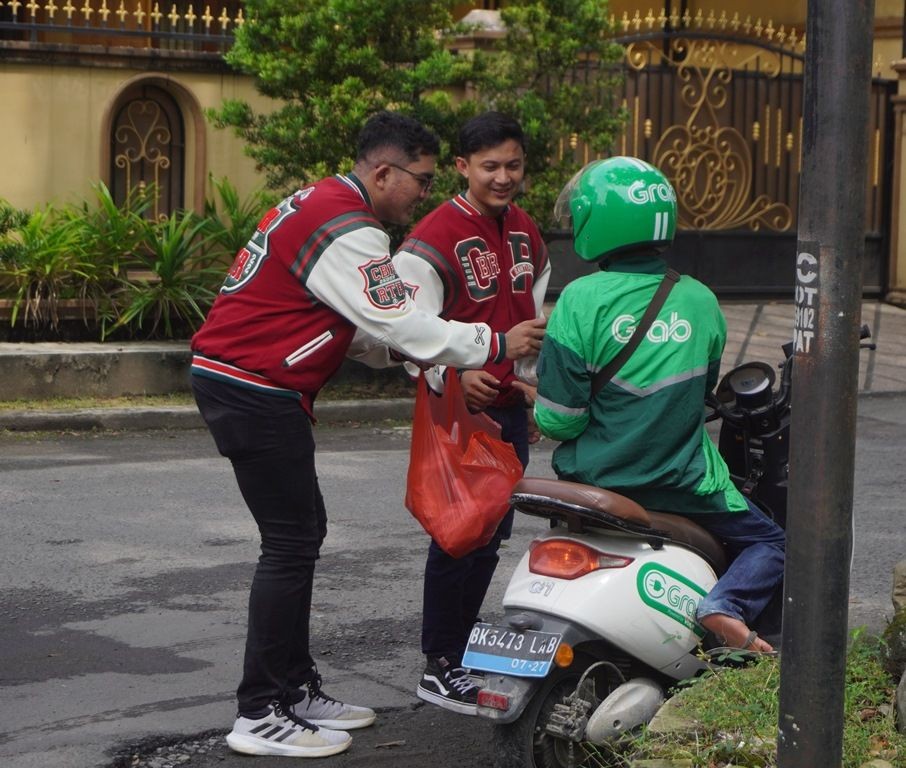 Sunmori, Rider CBR dan RTR Medan Tebar Inspirasi Berbuat Kebaikan