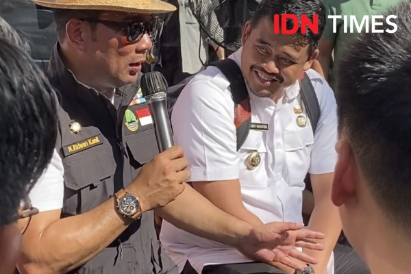 Datang ke Medan, Ridwan Kamil Tawarkan Kredit Mesra Tanpa Bunga