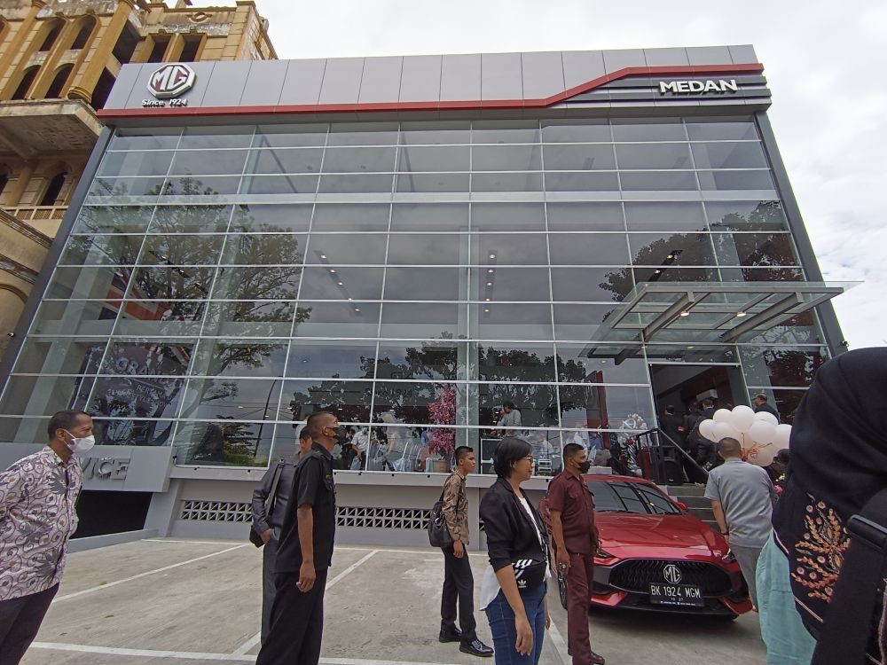 MG Car Cafe Hadir di Medan, Bisa Hangout Sambil Servis Mobil 