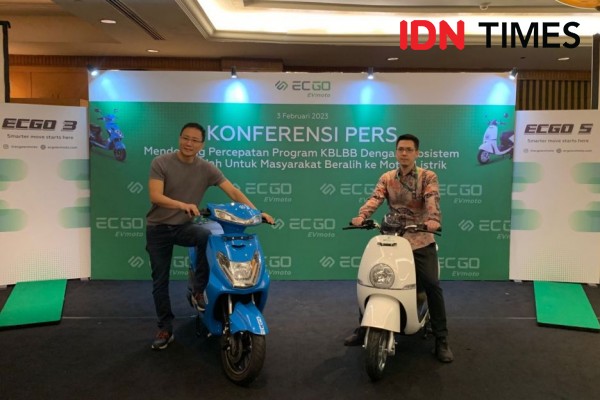 ECGO Kasih Subsidi untuk Pelanggan Motor Listriknya Rp7 Juta per Unit!