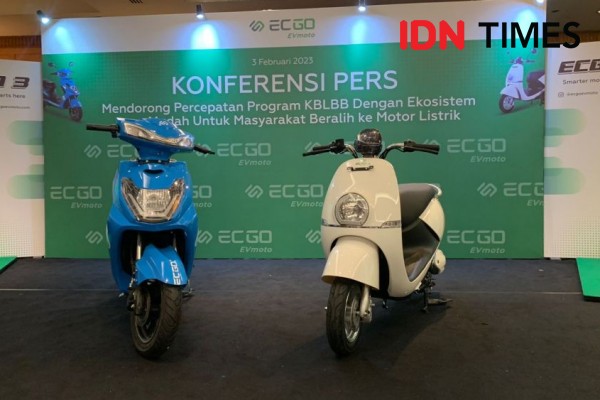 Spesifikasi 2 Model Motor Listrik ECGO, Jarak Tempuhnya Bisa 160 km!
