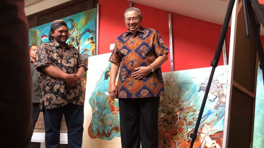 Presiden Keenam Indonesia Kunjungi Malang untuk Belanja Lukisan