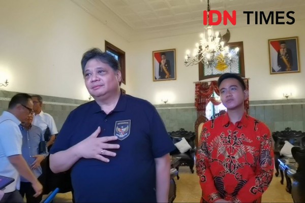 Obrolan 2 Jam Airlangga Hartarto dan Gibran, Dukung Maju Pilgub