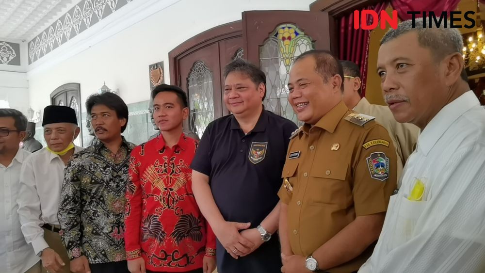 Obrolan 2 Jam Airlangga Hartarto dan Gibran, Dukung Maju Pilgub