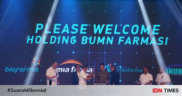 Holding BUMN Farmasi Berganti Logo Menjadi Biofarma Group