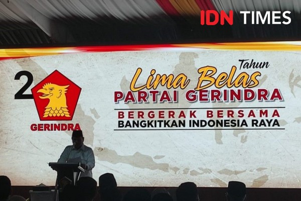 Lagi Pidato Diteriaki soal Cawapres, Prabowo: Saya Saja Belum Tahu!