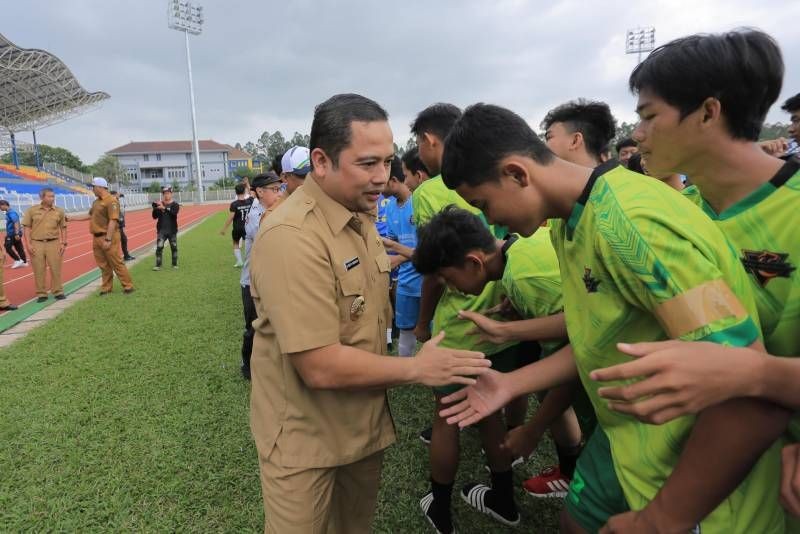 Cegah Tawuran Pelajar Kota Tangerang, Arief Bikin Turnamen Sepak Bola