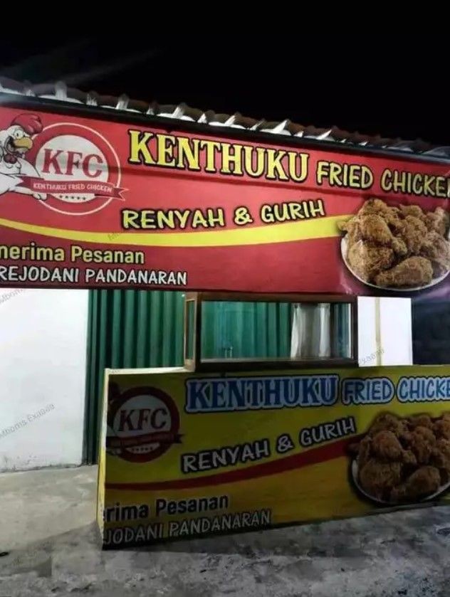 12 Nama Tempat Makan Mirip Restoran Terkenal, Awas Terkecoh!