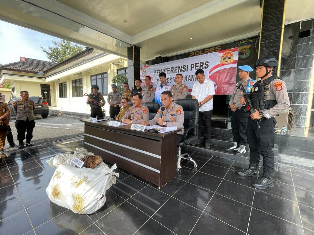 Polisi Tetapkan 4 Tersangka Perkara Pencurian Sawit PT AKG Way Kanan