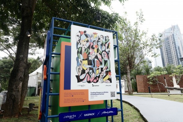 Gaspack Hadirkan NFT Art Jakarta Gardens 2023, Ada Karya Abenk Alter!
