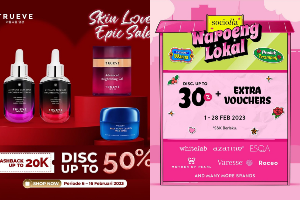 10 Promo Skincare dan Makeup Spesial Valentine, Banyak Diskonnya!