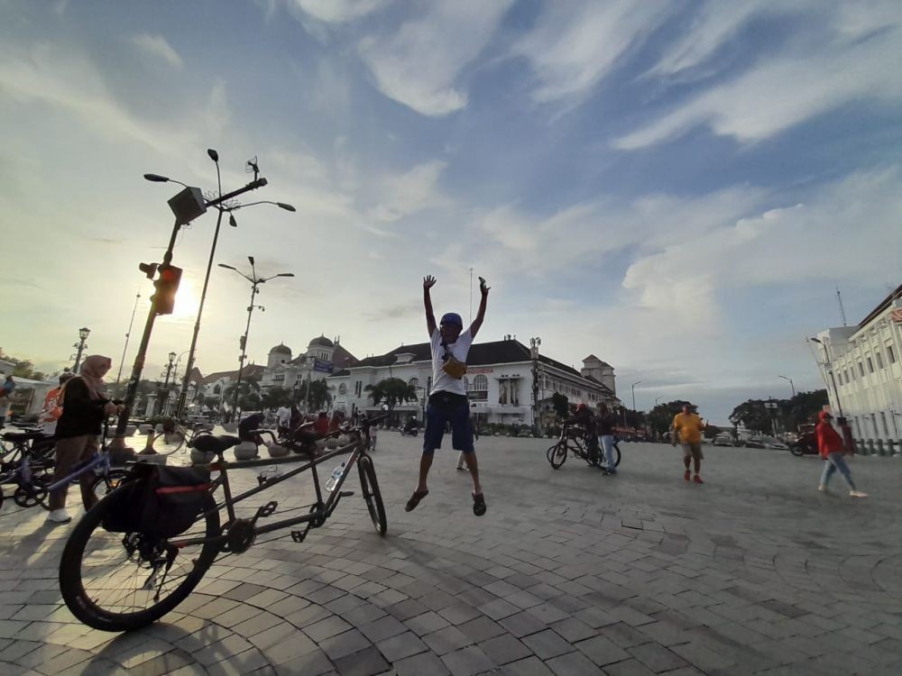 Malam Tahun Baru di Kawasan Tugu dan Malioboro Dirayakan dengan Aman