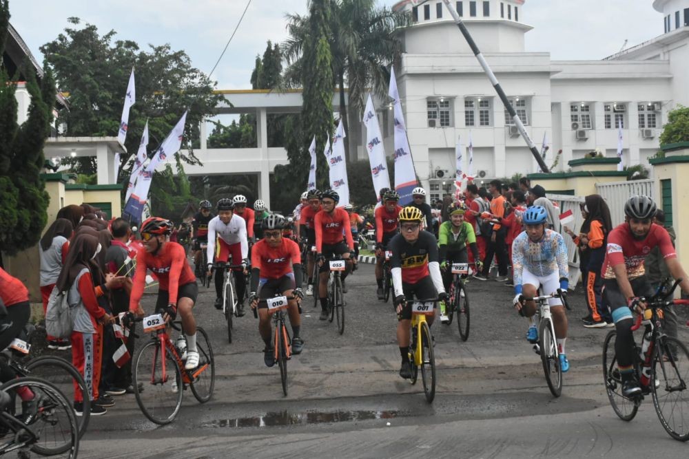 Rally Sepeda Bima-Mataram, Peserta Tempuh 450 Km selama 3 Hari 
