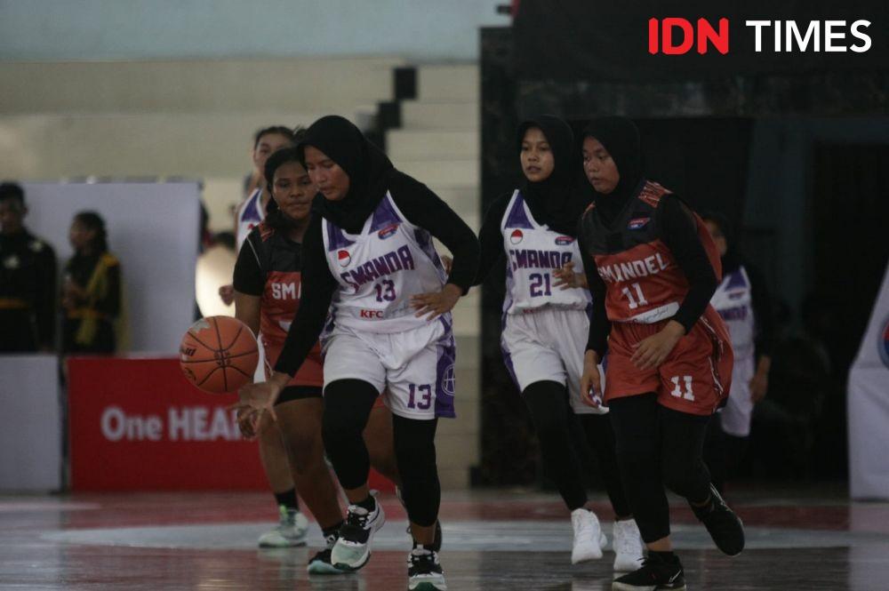 Pecah, Turnamen Basket Honda DBL 2023 Diikuti 25 Sekolah di Kota Medan