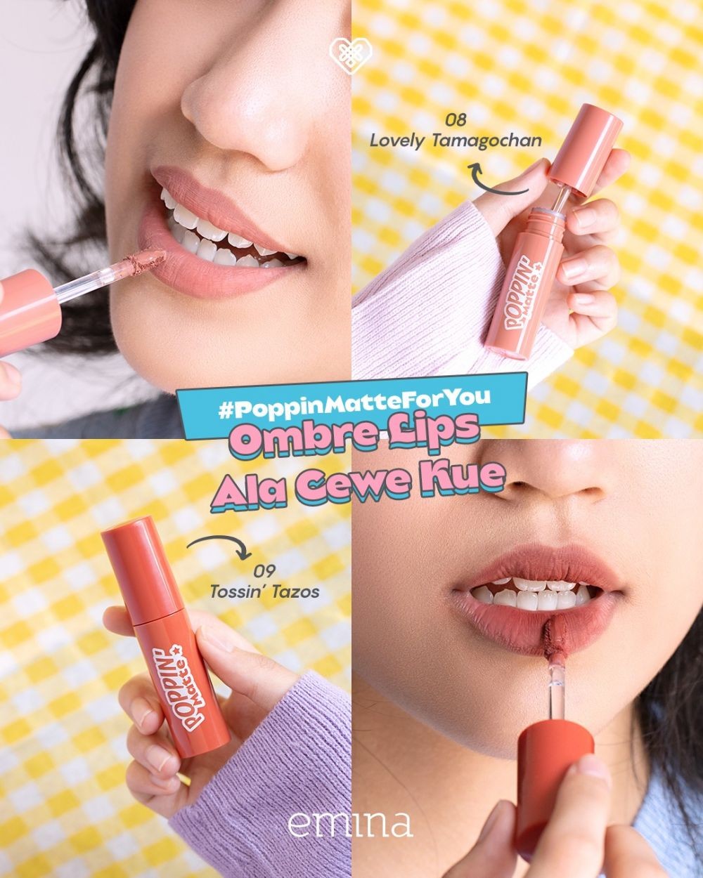 Rekomendasi Lip Cream Warna Nude Orange Cocok Buat Ombre