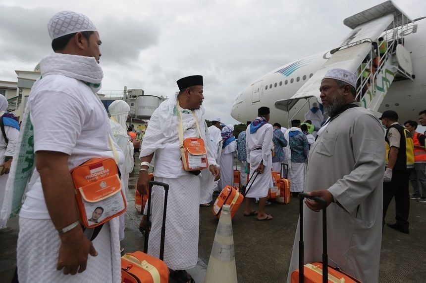 6 Kloter Palembang Sudah Diberangkatkan, 2.121 CJH Berada di Makkah