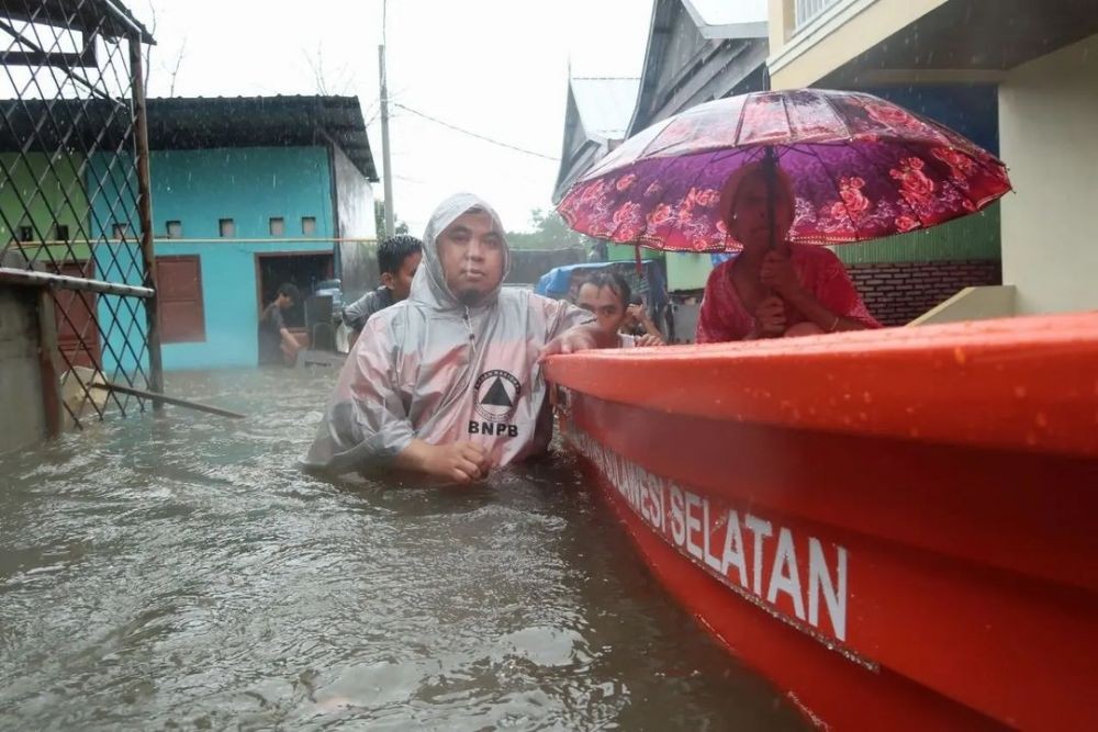 12 Kecamatan di Makassar Terdampak Banjir, 2.929 Warga Mengungsi