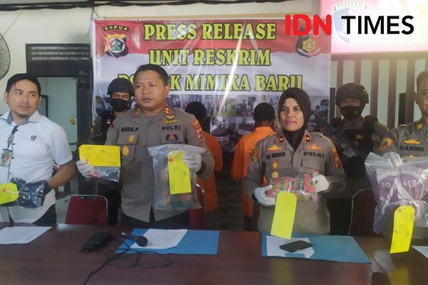 Polisi Bekuk Dua Pelaku Pembunuhan Tukang Jahit Di Timika