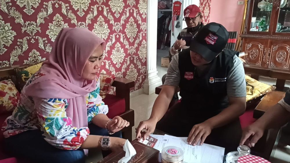 Pemutakhiran Data Pemilih Lampung, Aplikasi e-Coklit Down dan Error 