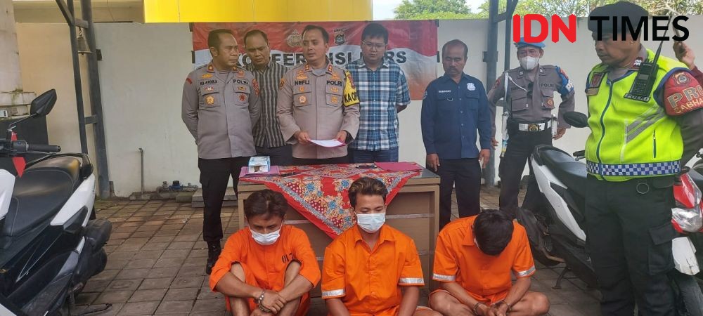 Pelaku Curanmor Dibekuk Polsek Kediri Sita 5 Sepeda Motor 1356