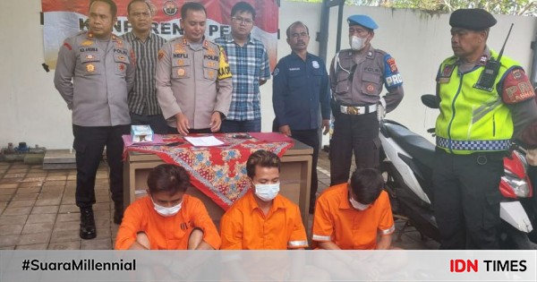 Pelaku Curanmor Dibekuk Polsek Kediri Sita 5 Sepeda Motor 4544