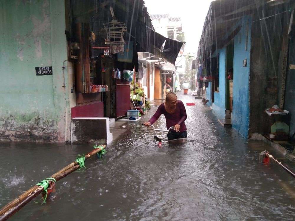 Sehari Diguyur Hujan, 8 Titik Lokasi Di Solo Banjir