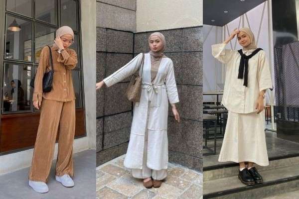 Ide Outfit One Set Ala Maryam Nurul, Kasual Dan Praktis