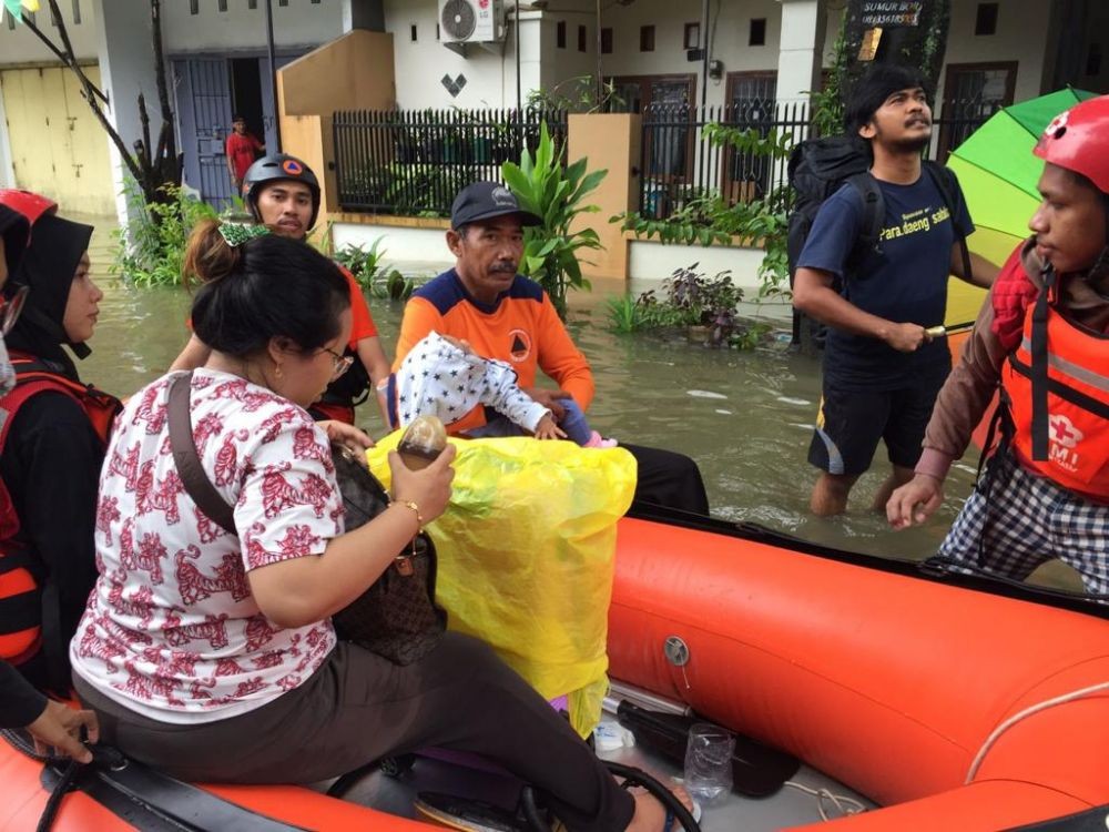 Jumlah Pengungsi Banjir di Kota Makassar Jadi 2.257 Jiwa
