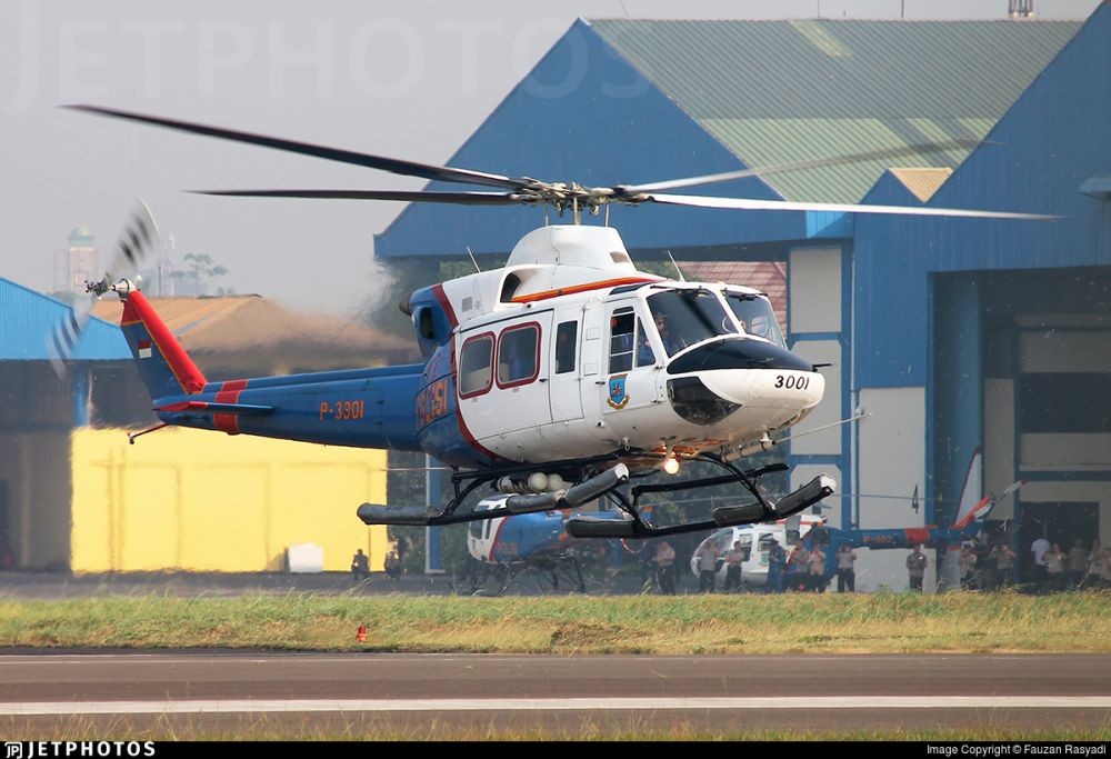 Spesifikasi Helikopter Bell 412 SP yang Ditumpangi Kapolda Jambi