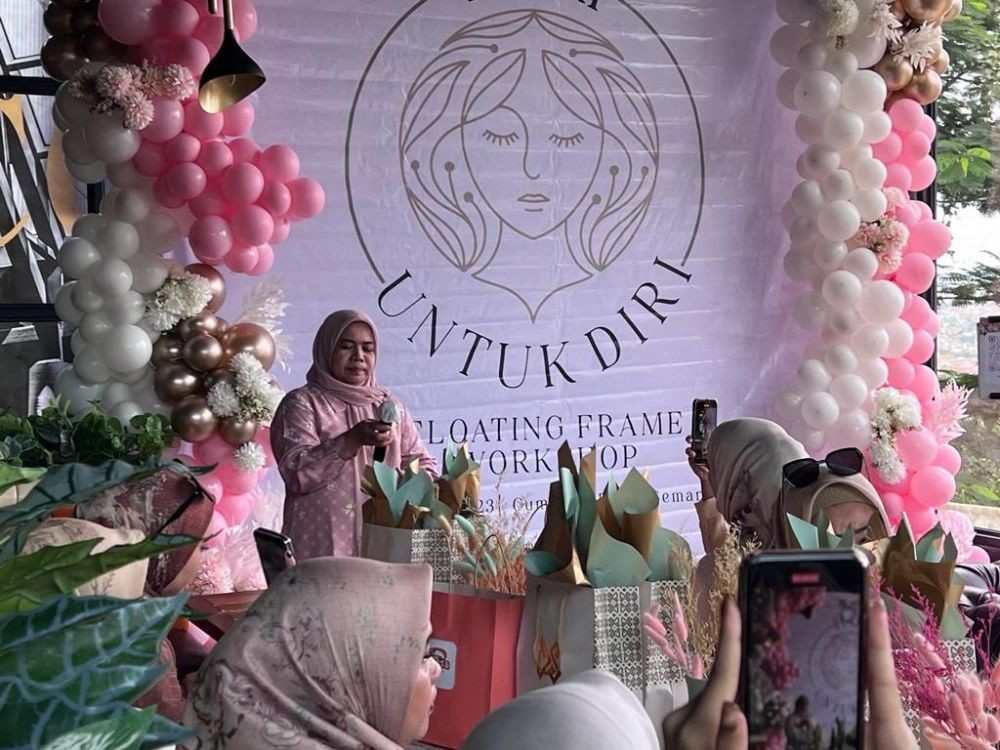 Menghias Pigura Bersama, Ingatkan Perempuan di Semarang Cara Self Love
