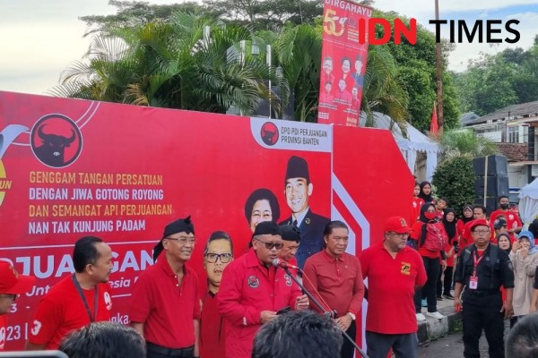 Rangkaian HUT Partai-Mega, PDIP Gelar Kegiatan Di Banten