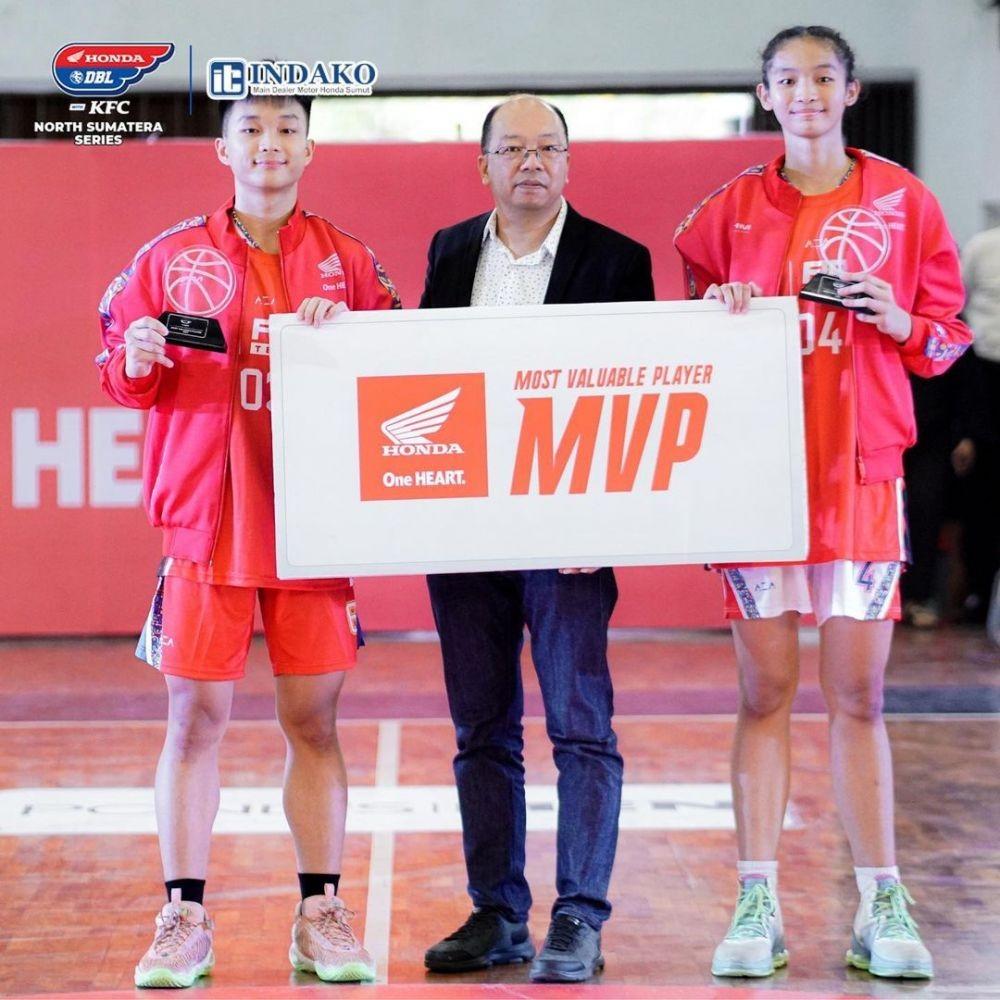 Honda DBL 2023, Valencia Callistan dan Evan Andrew Terpilih Jadi MVP